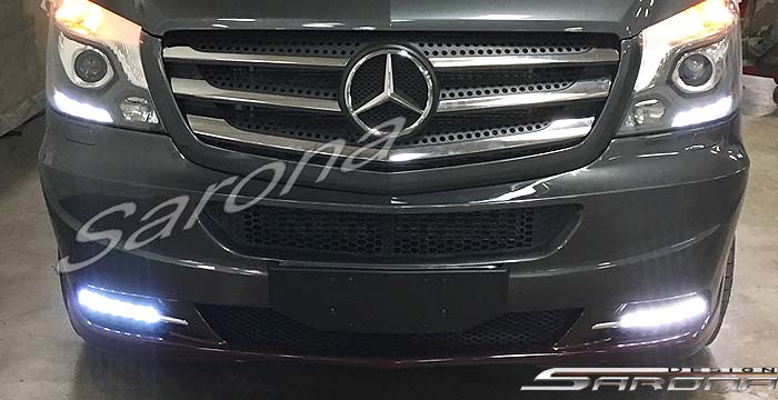 Custom Mercedes Sprinter  Van Front Bumper (2014 - 2018) - $750.00 (Part #MB-129-FB)